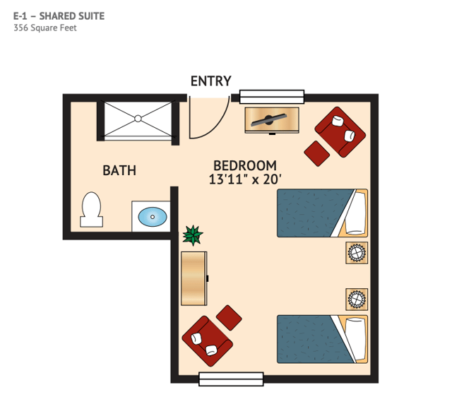 E-1 Shared Suite