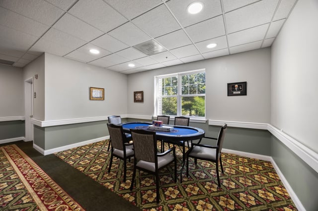Poker table