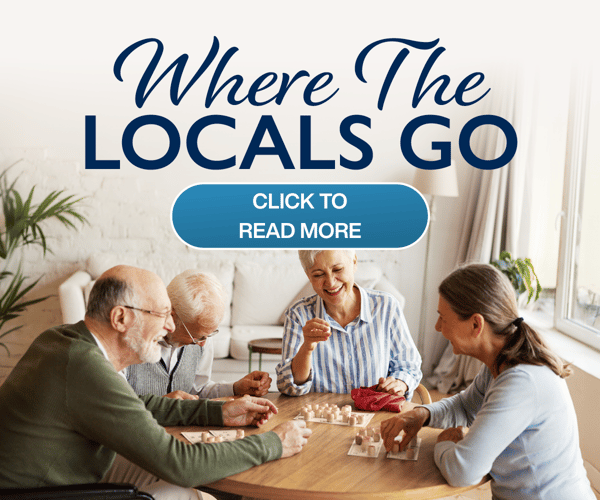 Where the locals go SLIDER